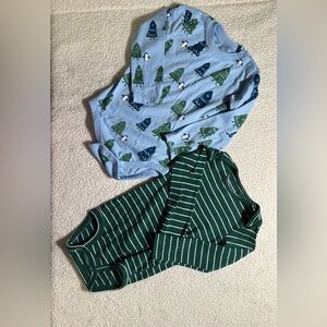 Baby Set - Blue and Green